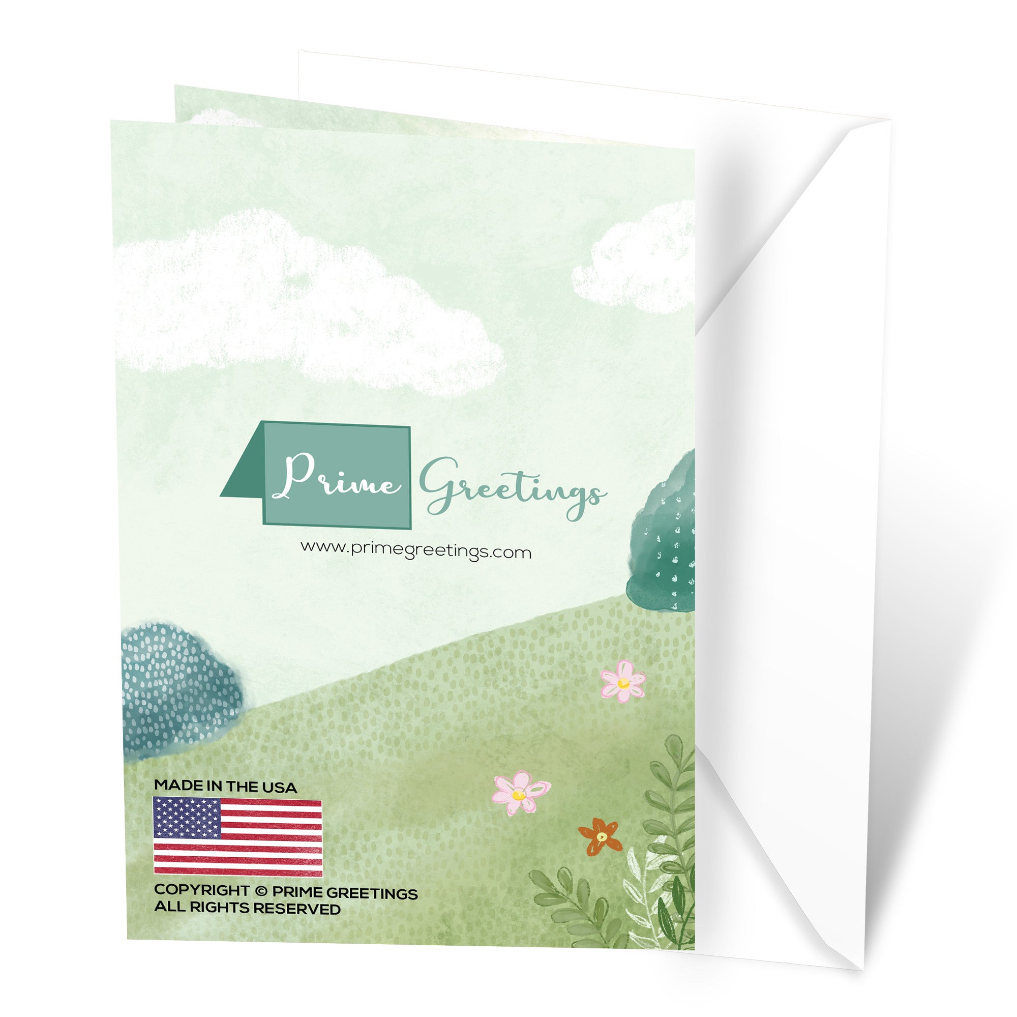 Baby Baptism Greeting Card