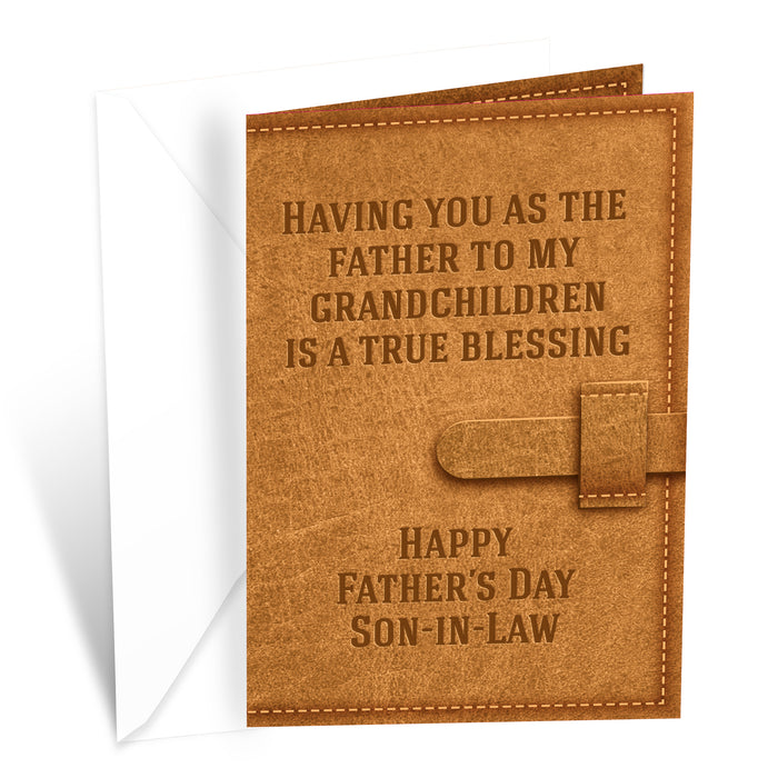 Father's Day Card For Son In Law