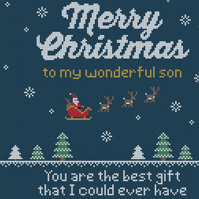 Christmas Card Son