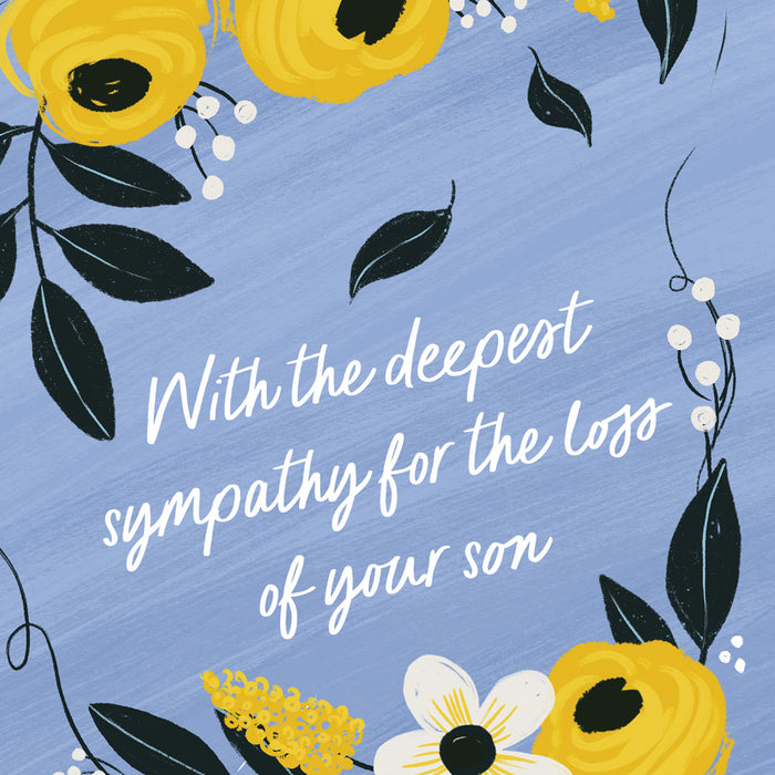 Sympathy Card Loss of Son