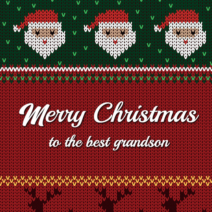 Christmas Card For Grandson