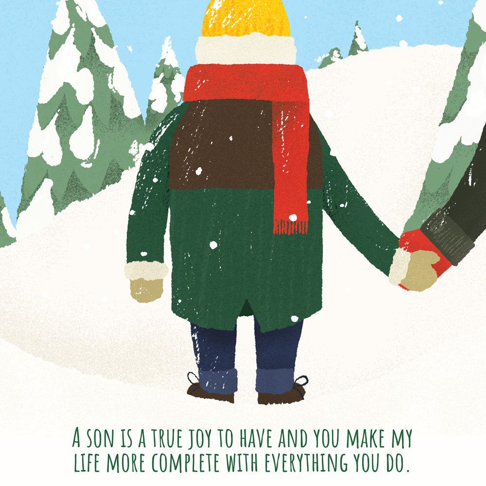 Christmas Card For Son