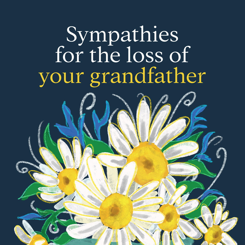 Sympathy Card Loss of Grandpa (Grandfather)