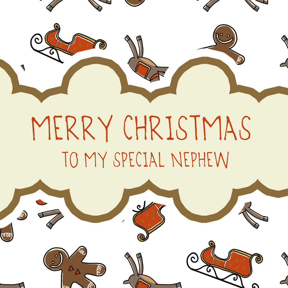 Christmas Card For Nephew