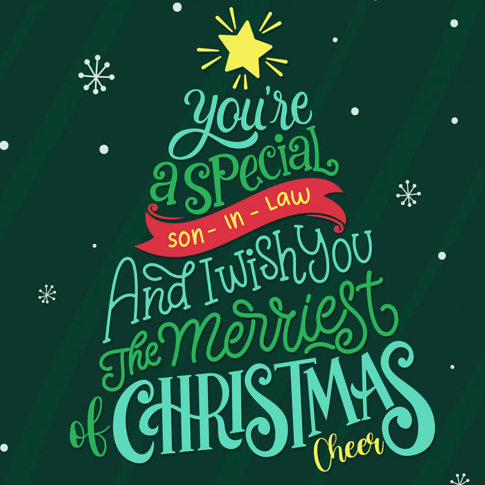 Christmas Card Son In Law