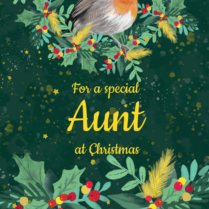 Christmas Card Aunt
