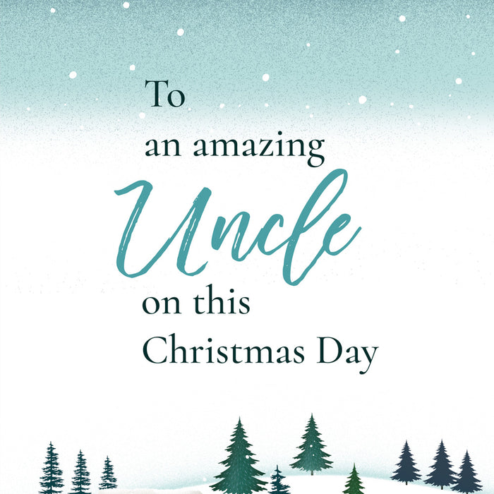 Christmas Card For Uncle
