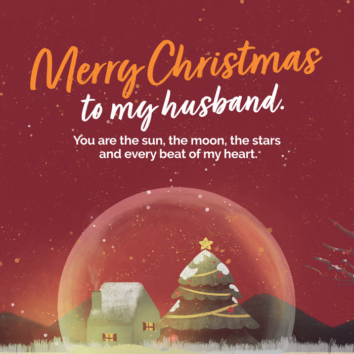 Christmas Card Husband