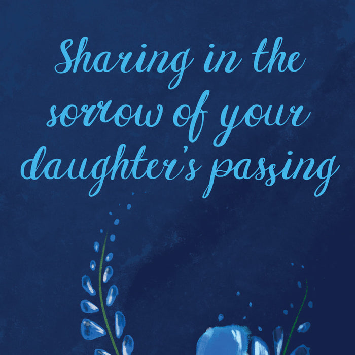 Loss of Daughter Sympathy Card