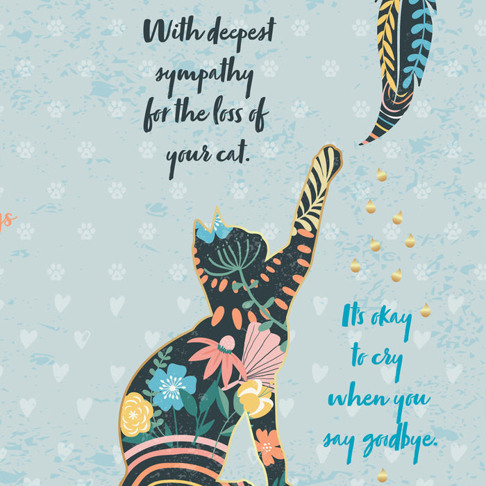 Sympathy Card Loss of Cat