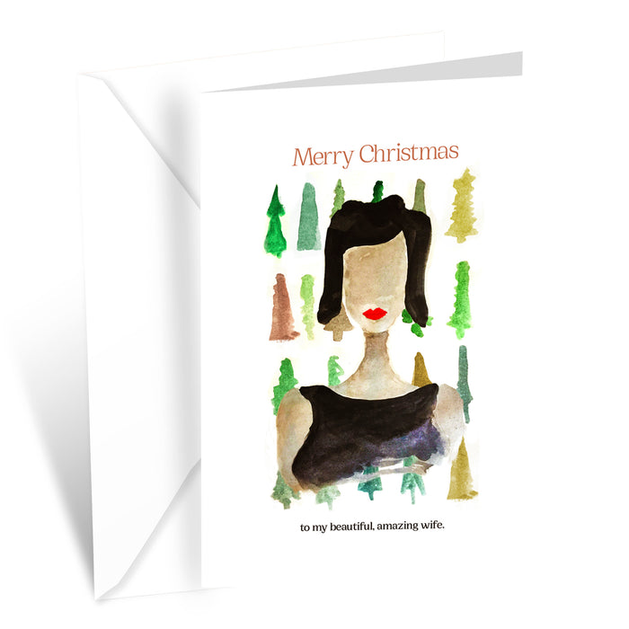 Christmas Card Wife Romantic