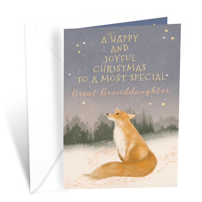 Christmas Card For Great Granddaughter