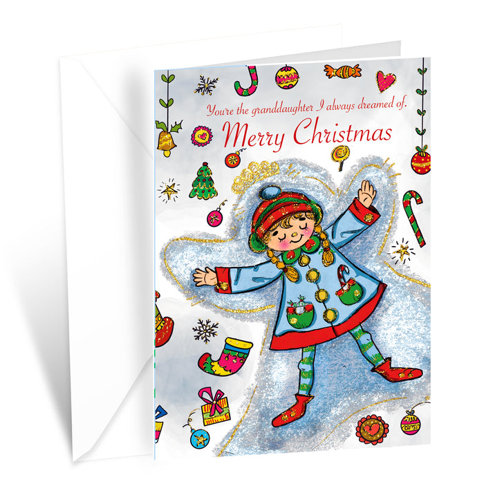 Christmas Card Granddaughter