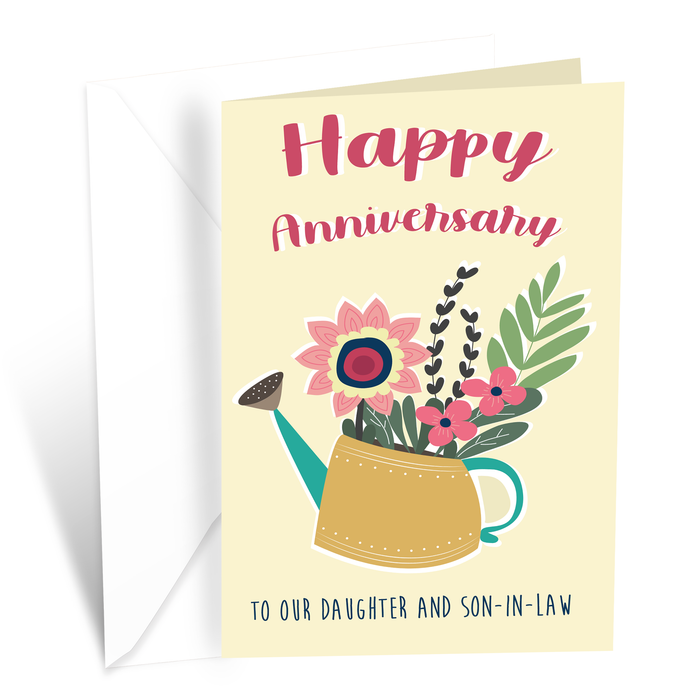 Anniversary Card Daughter & Son In Law