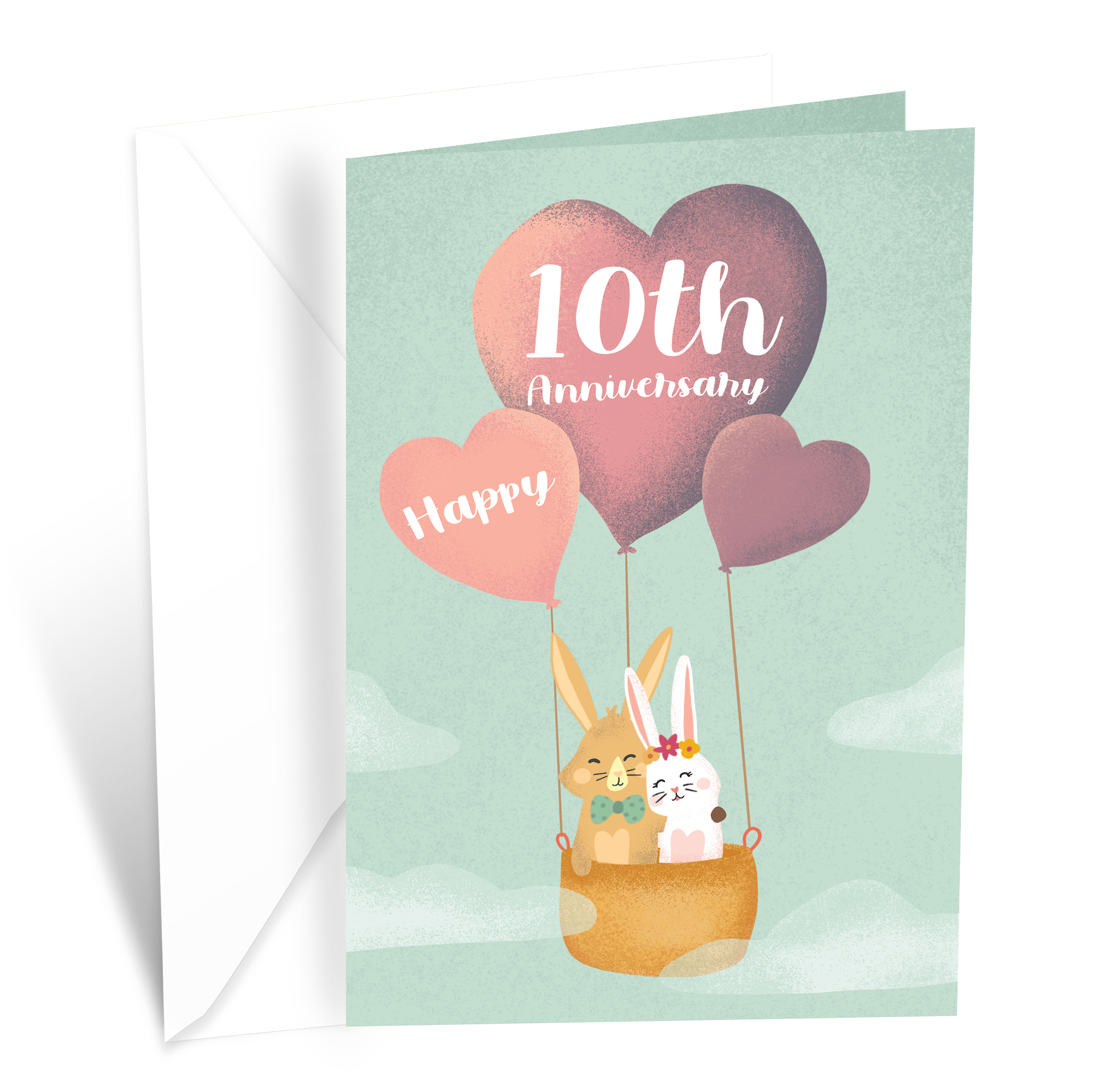 Ten Year Anniversary Card (10th)