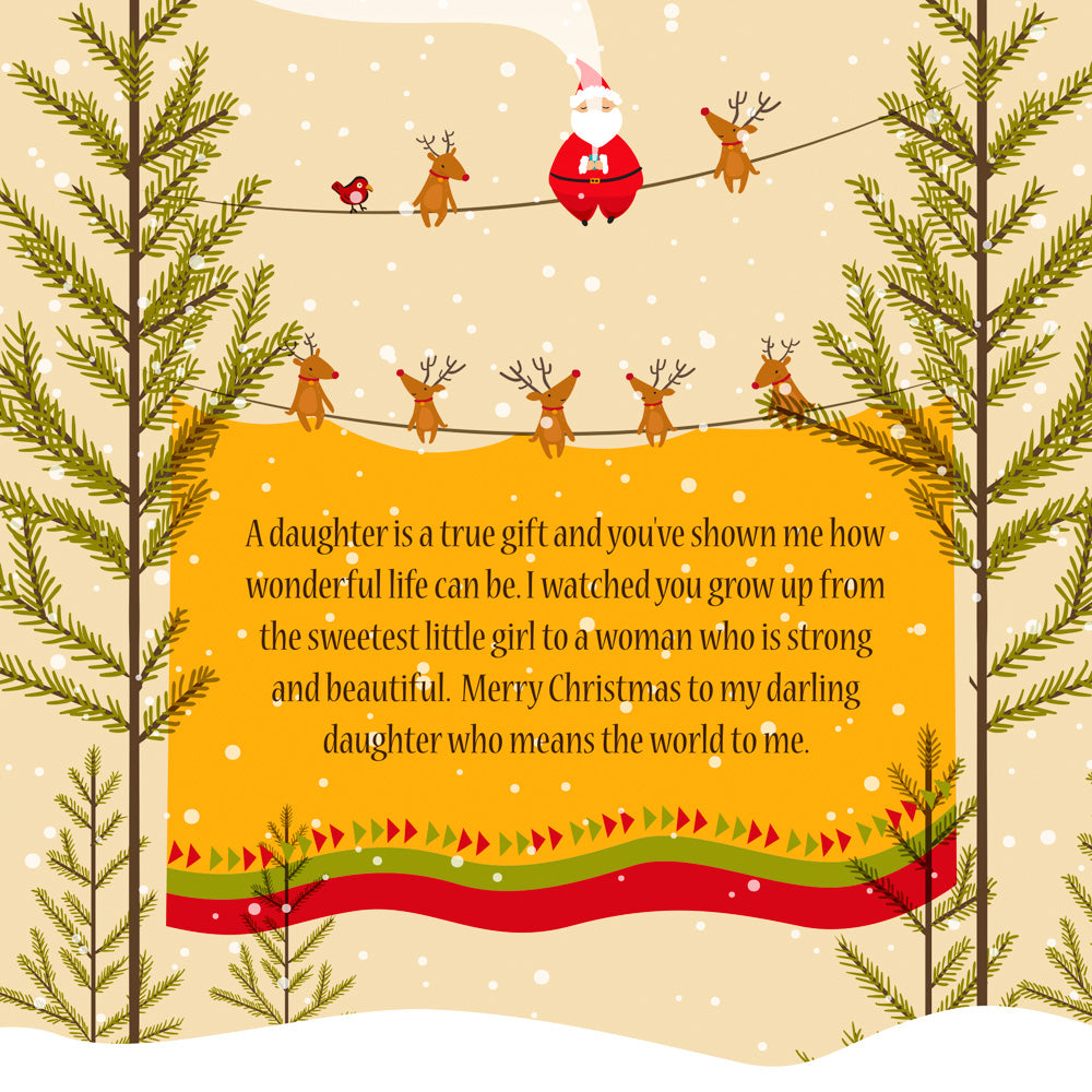 Christmas Card Daughter