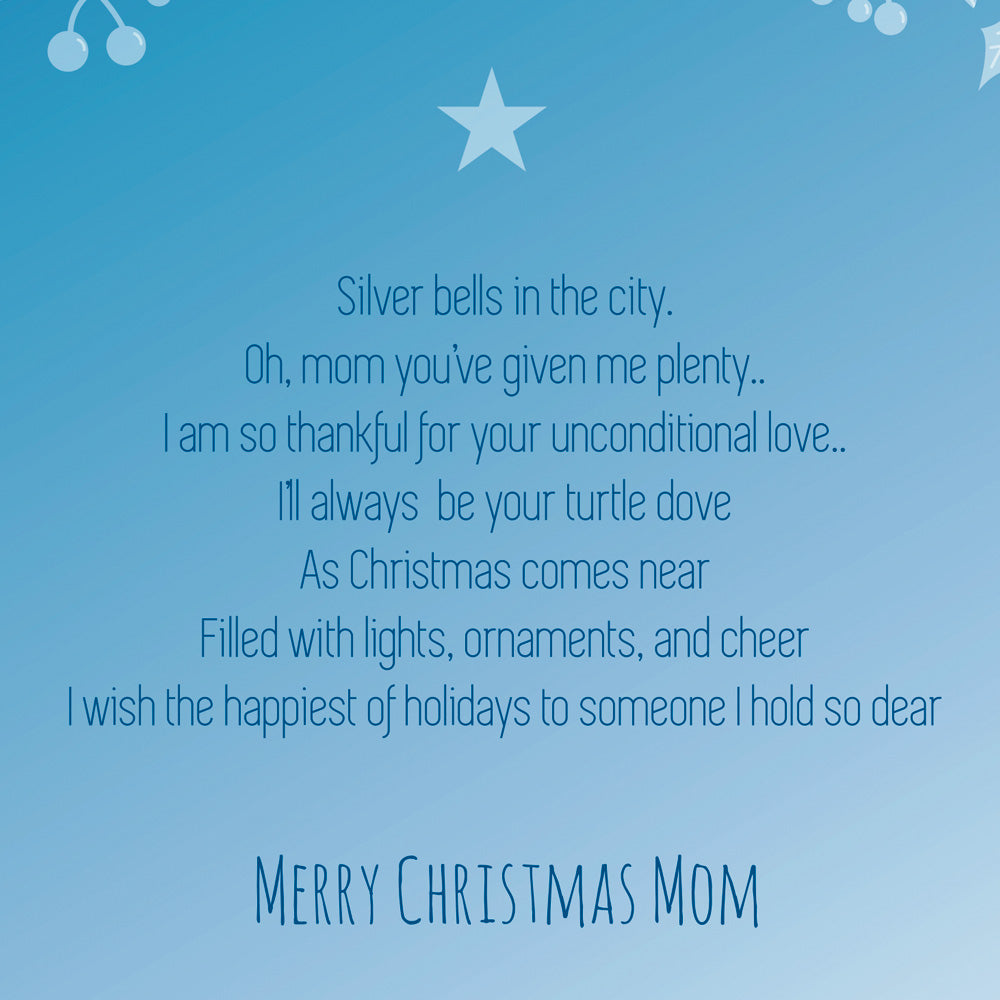 Christmas Card For Mother