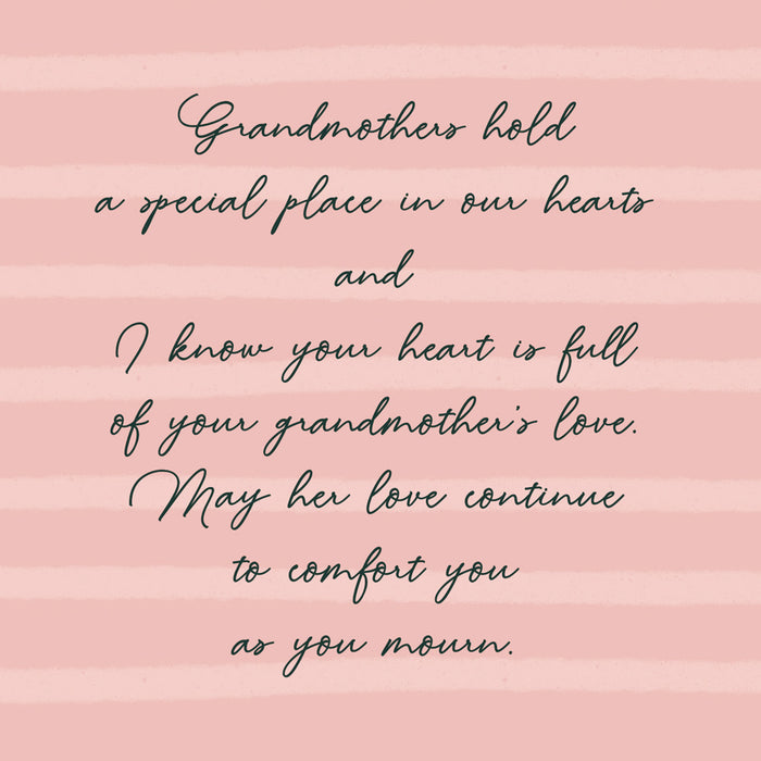 Sympathy Card Loss of Grandma (Grandmother)