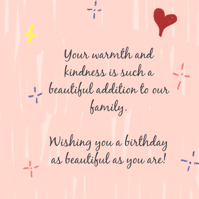 Birthday Card For Daughter In Law