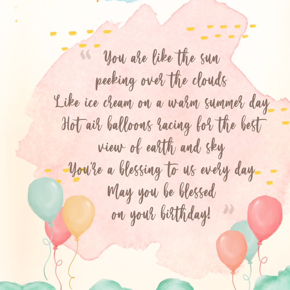 Birthday Card For Granddaughter