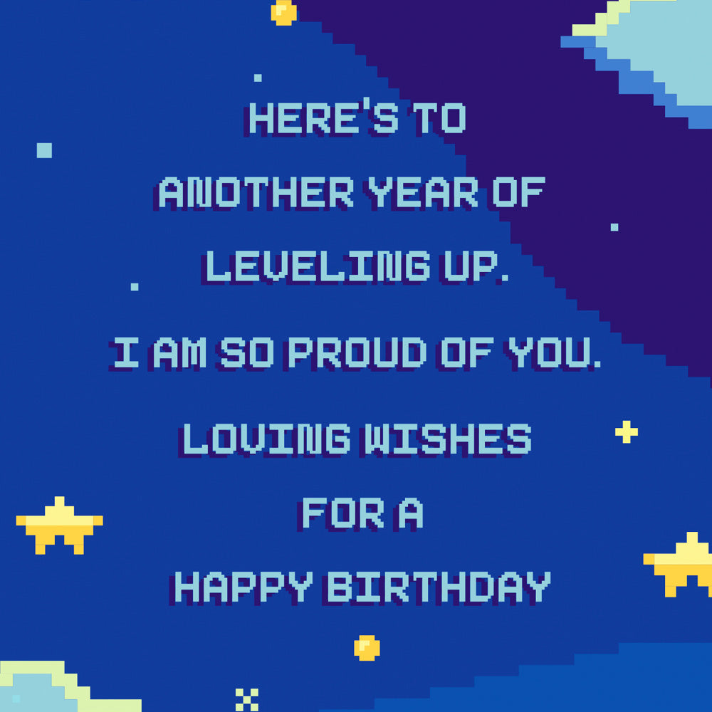 Birthday Card For Son