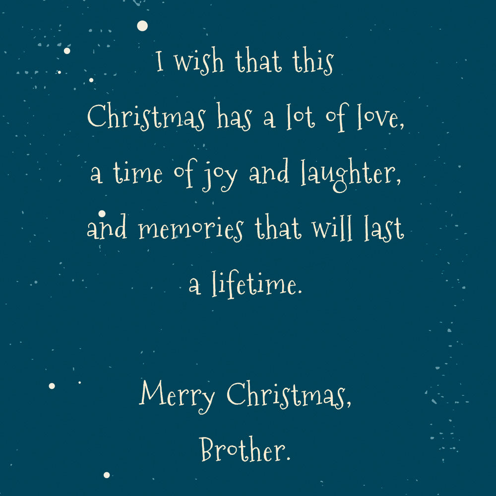 Christmas Card Brother
