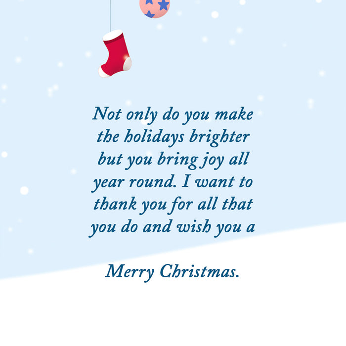 Christmas Card Uncle