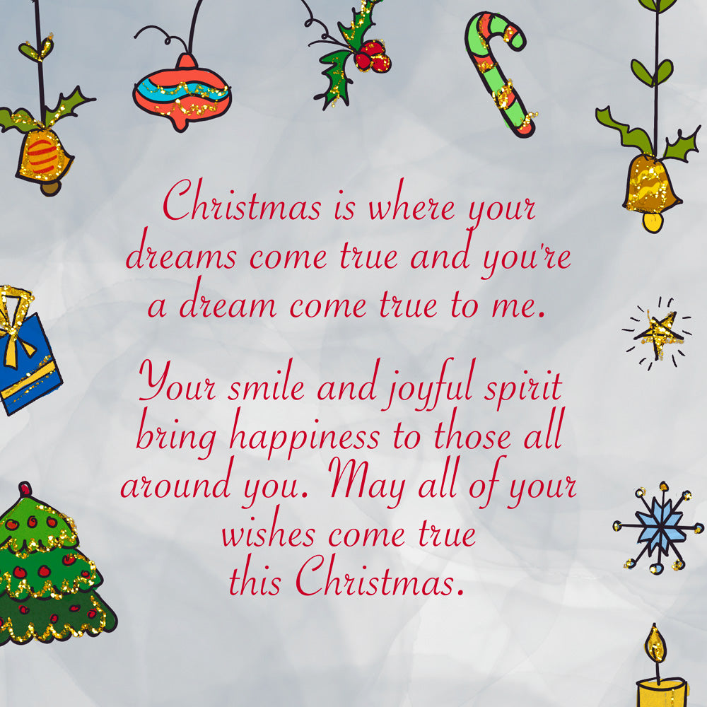 Christmas Card Granddaughter