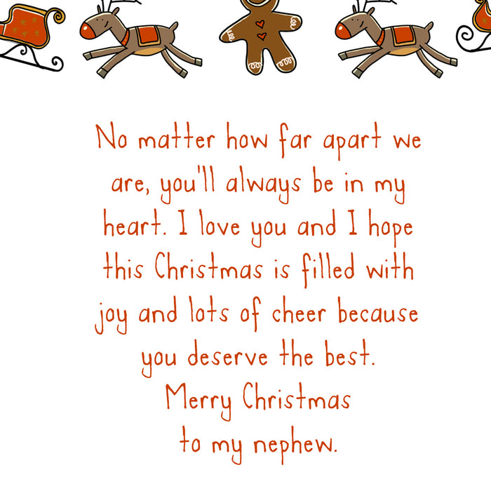 Christmas Card For Nephew