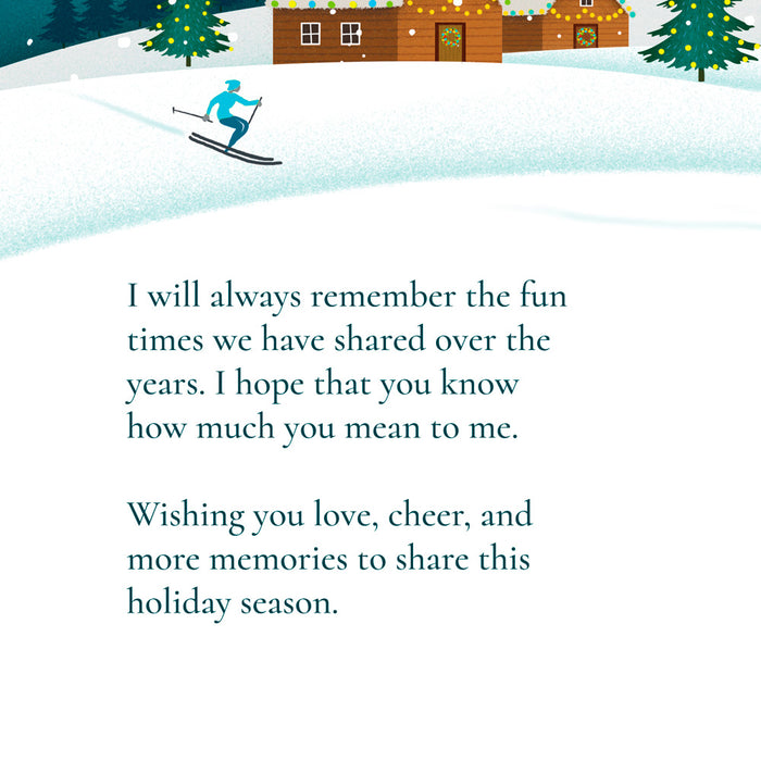 Christmas Card For Uncle