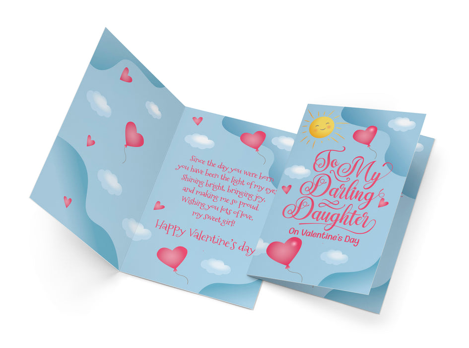 Valentine's Day Card Daughter