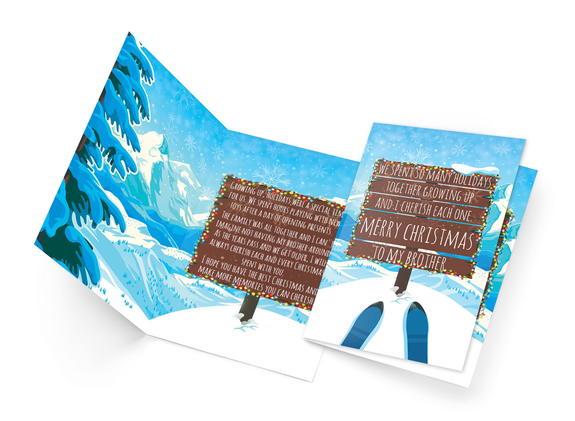 Christmas Card Brother