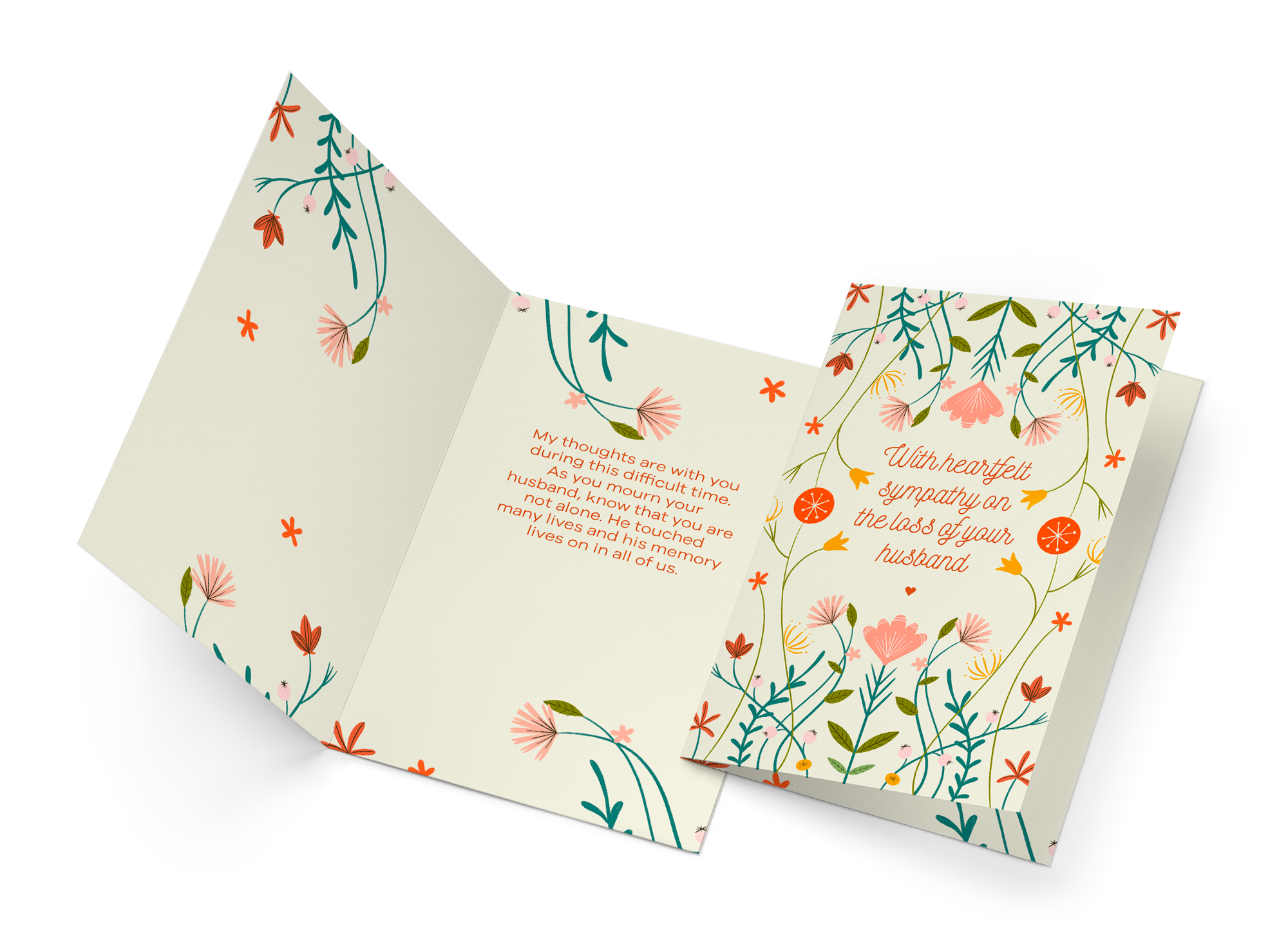 Sympathy Loss of Husband