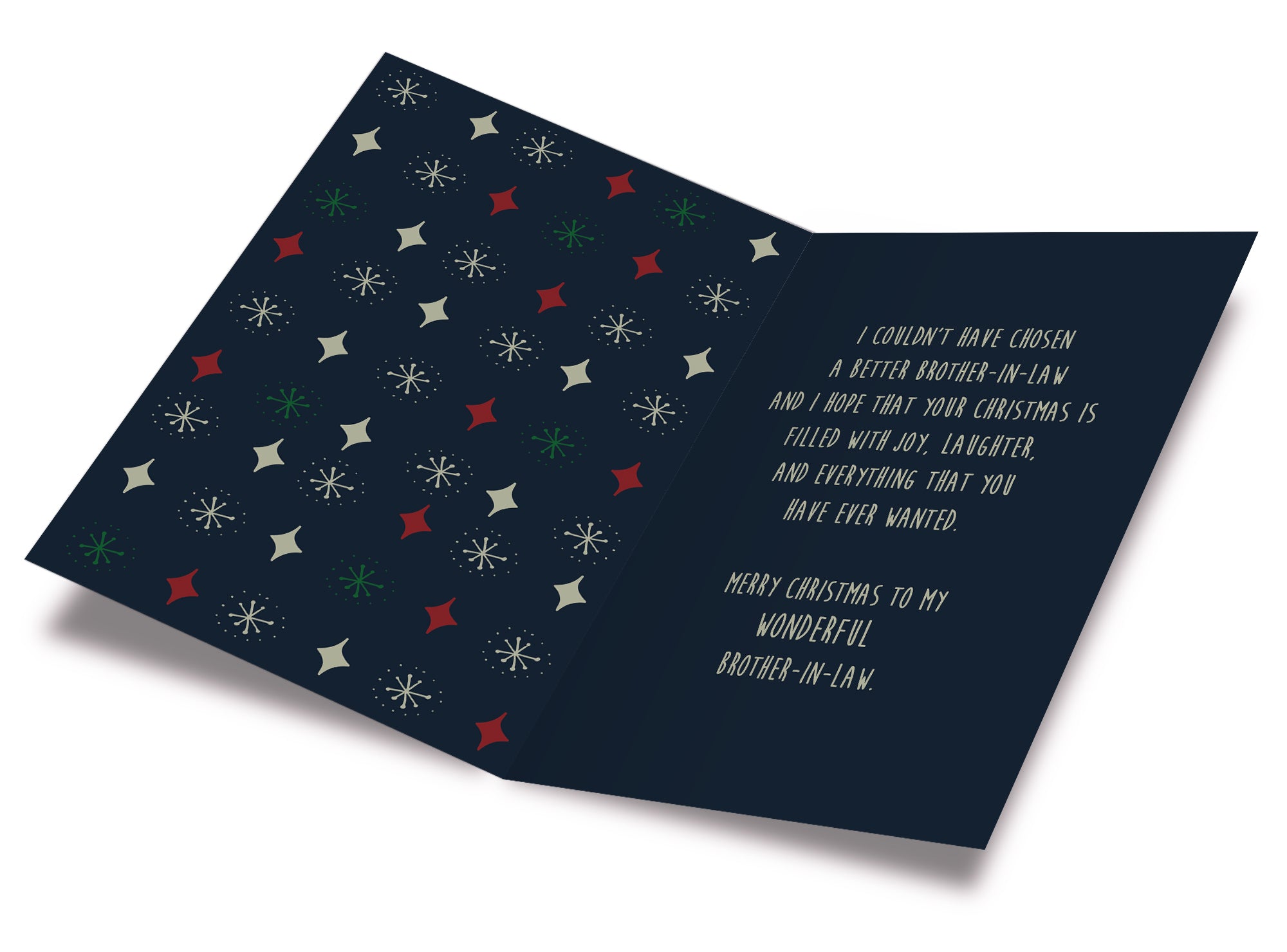 Christmas Card For Brother In Law