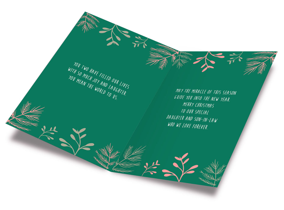 Christmas Card Daughter & Son In Law — Prime Greetings