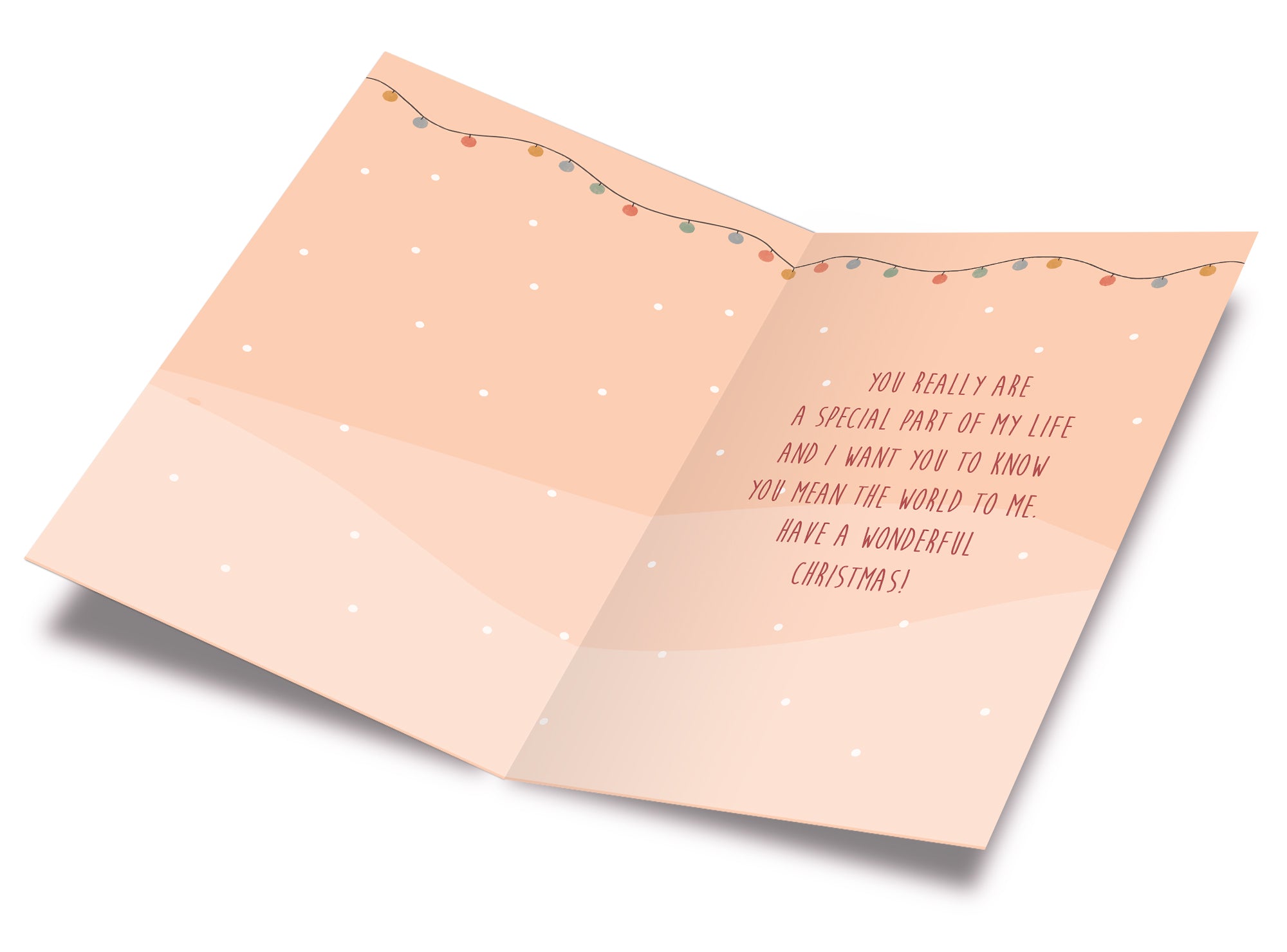 Christmas Card For Granddaughter