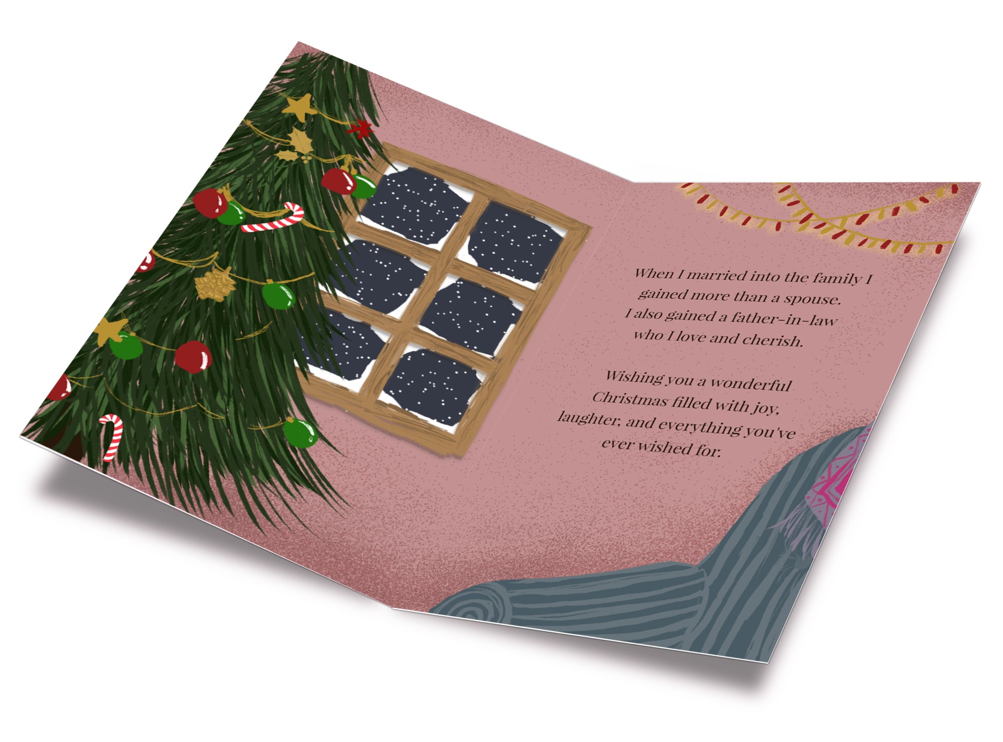 Christmas Card For Father In Law