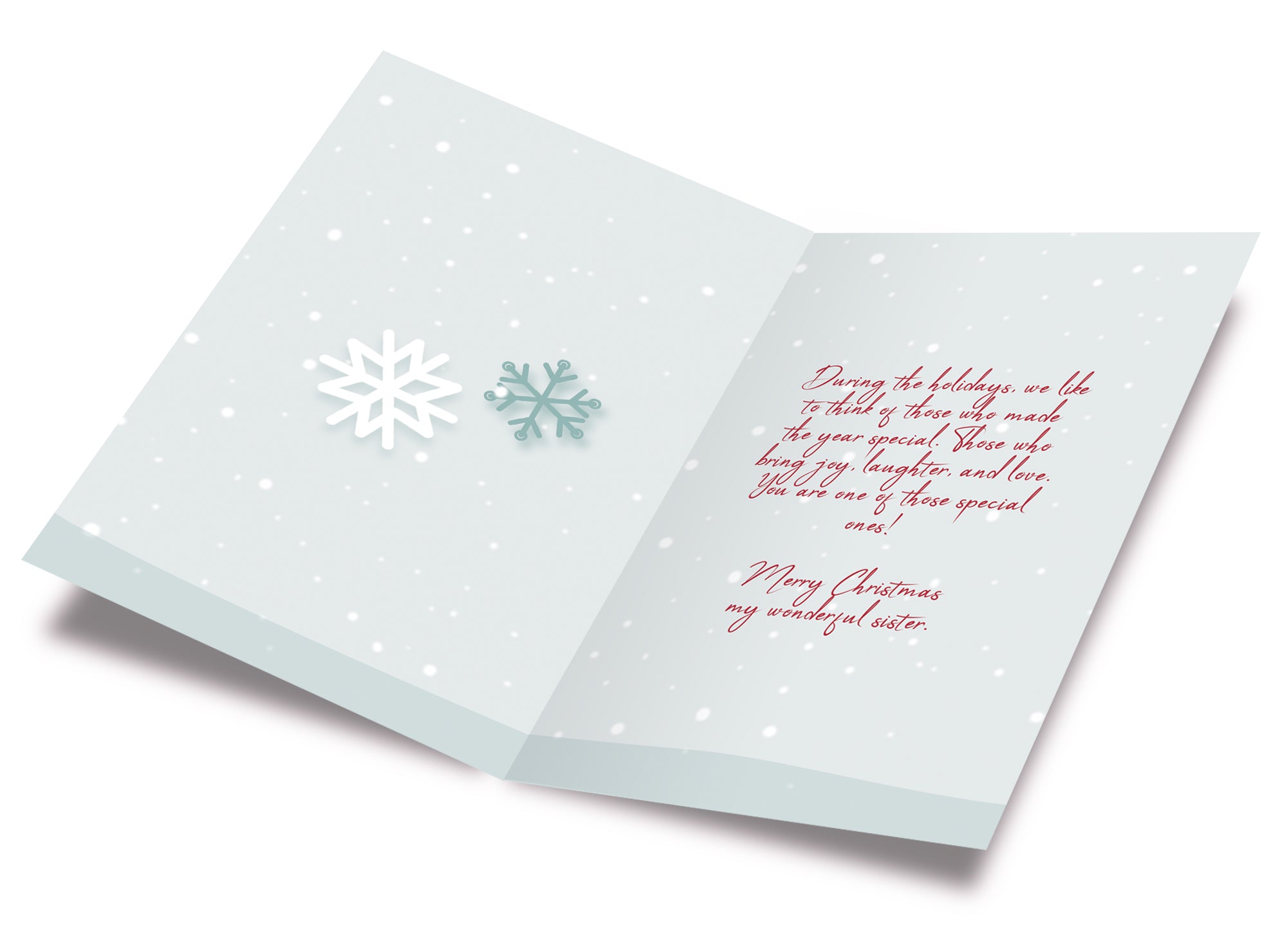 Christmas Card Sister