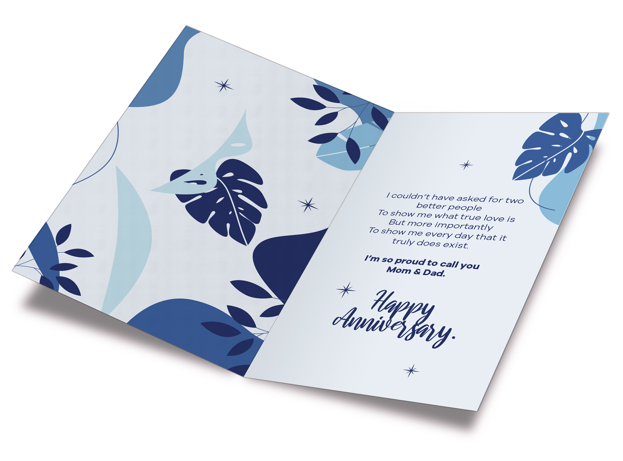 Anniversary Card Parents (Mom & Dad)