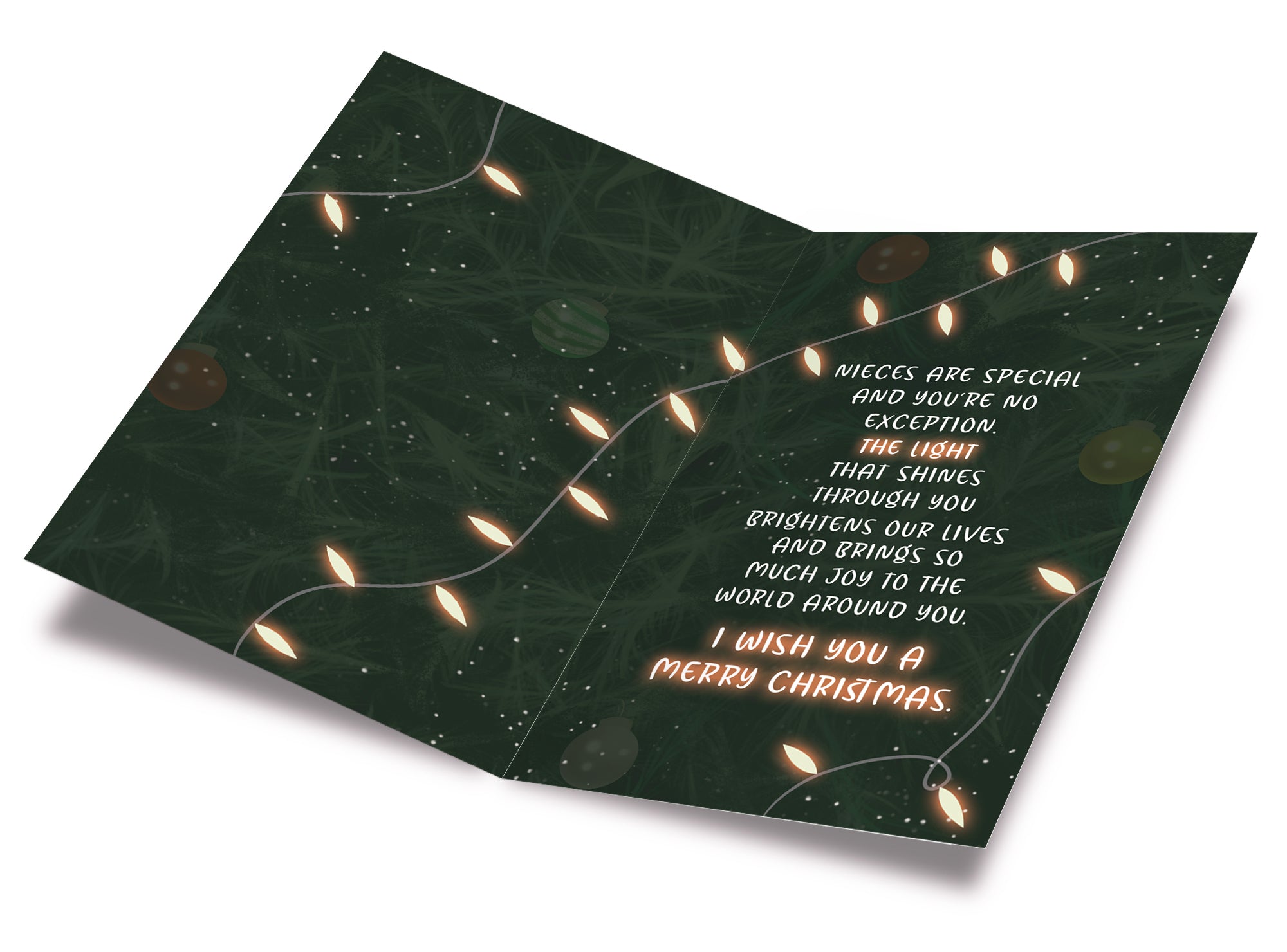 Christmas Card For Niece