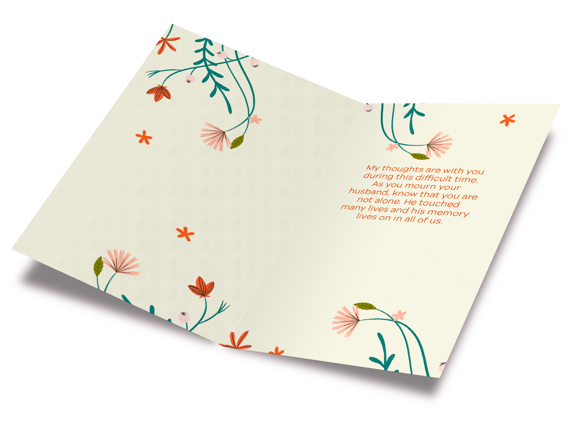 Sympathy Loss of Husband