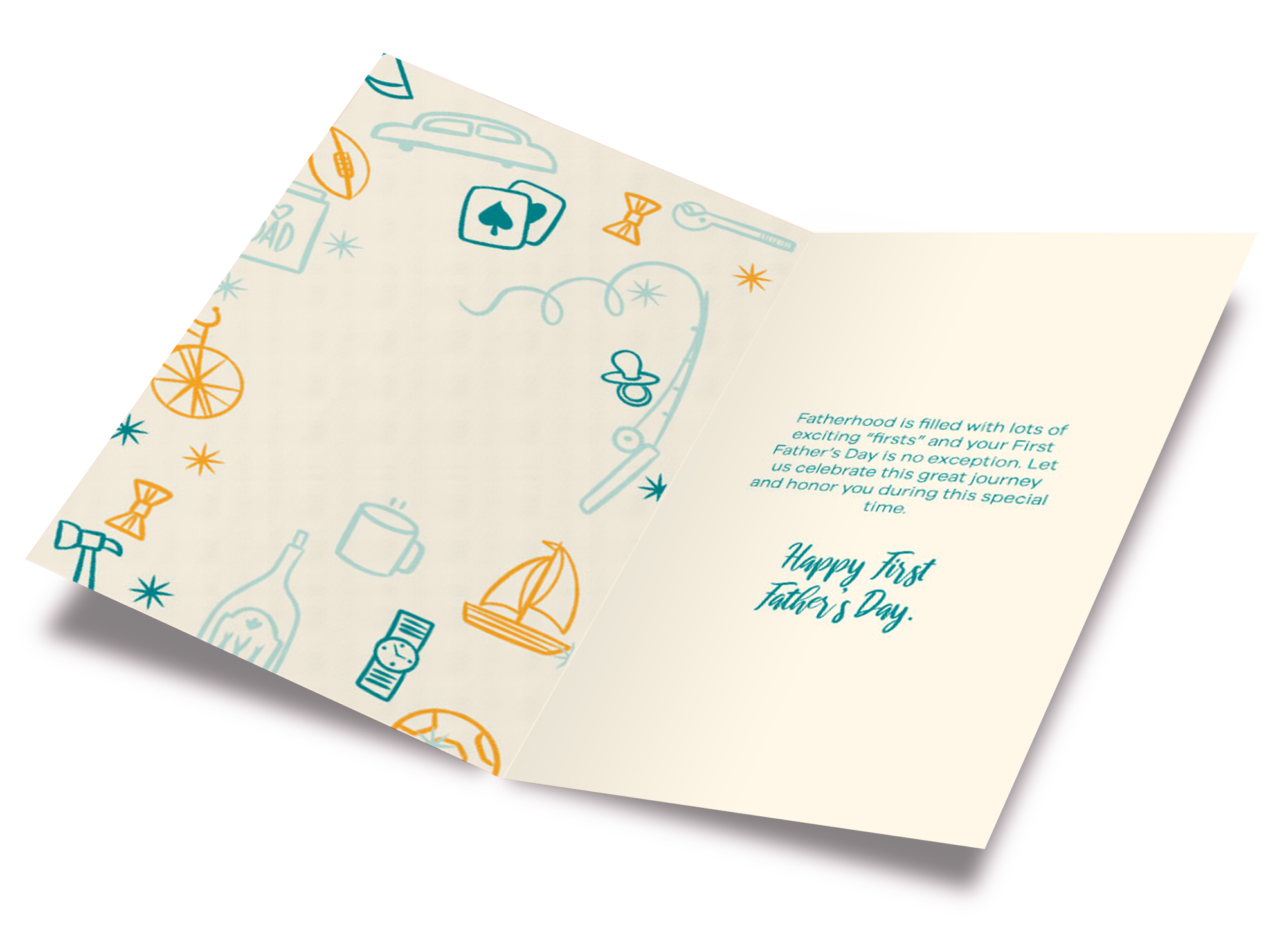 First Father's Day Card