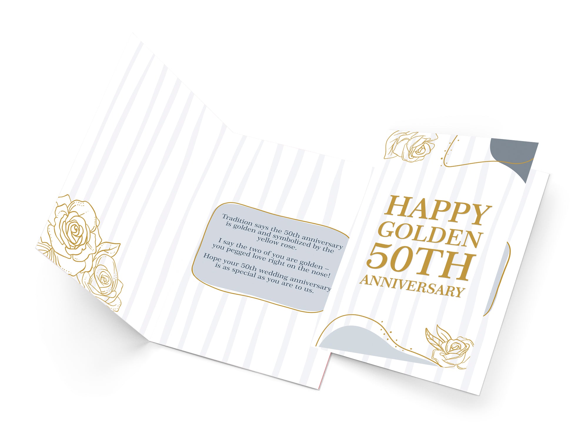 50th Anniversary Card