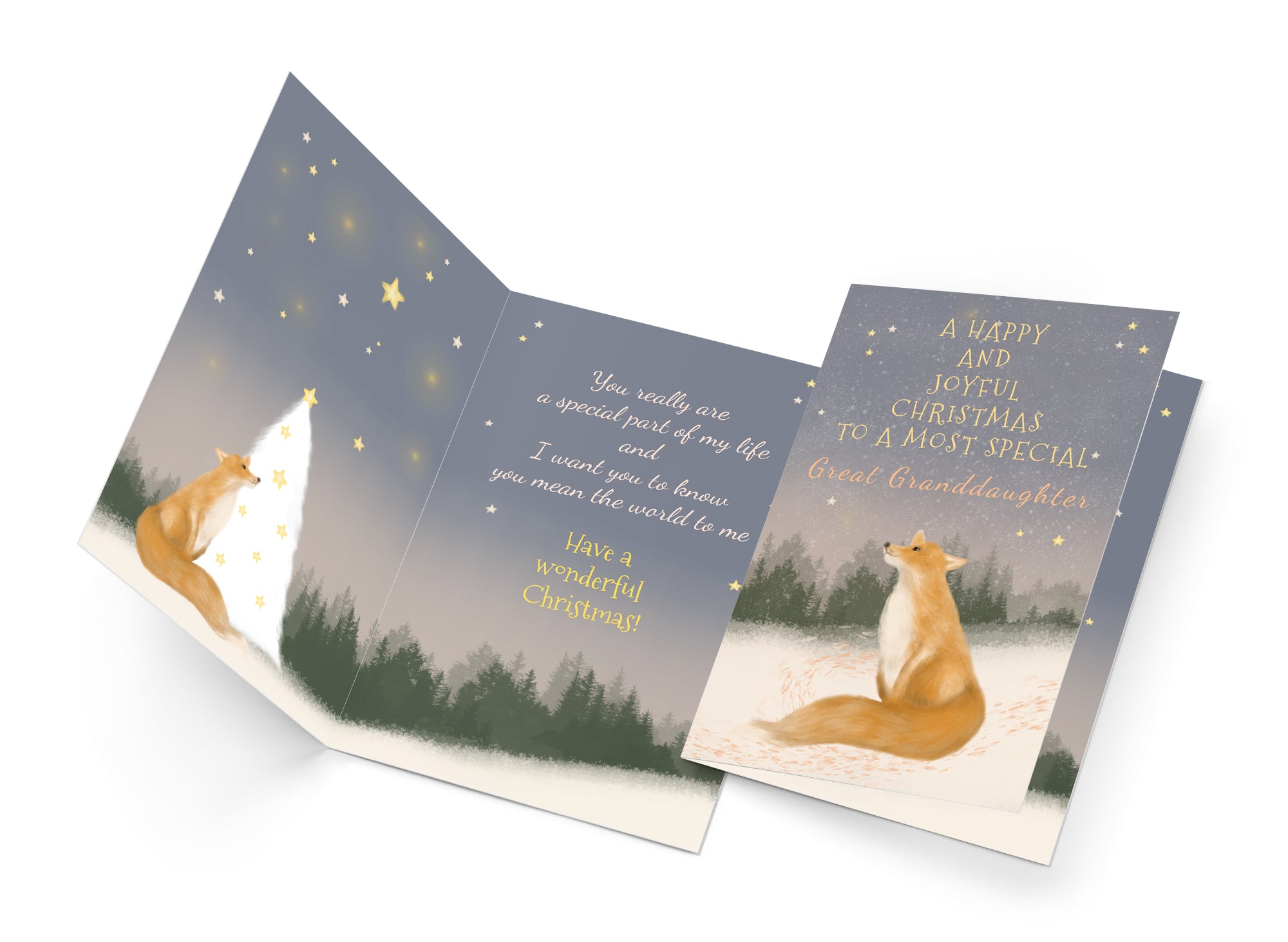Christmas Card For Great Granddaughter