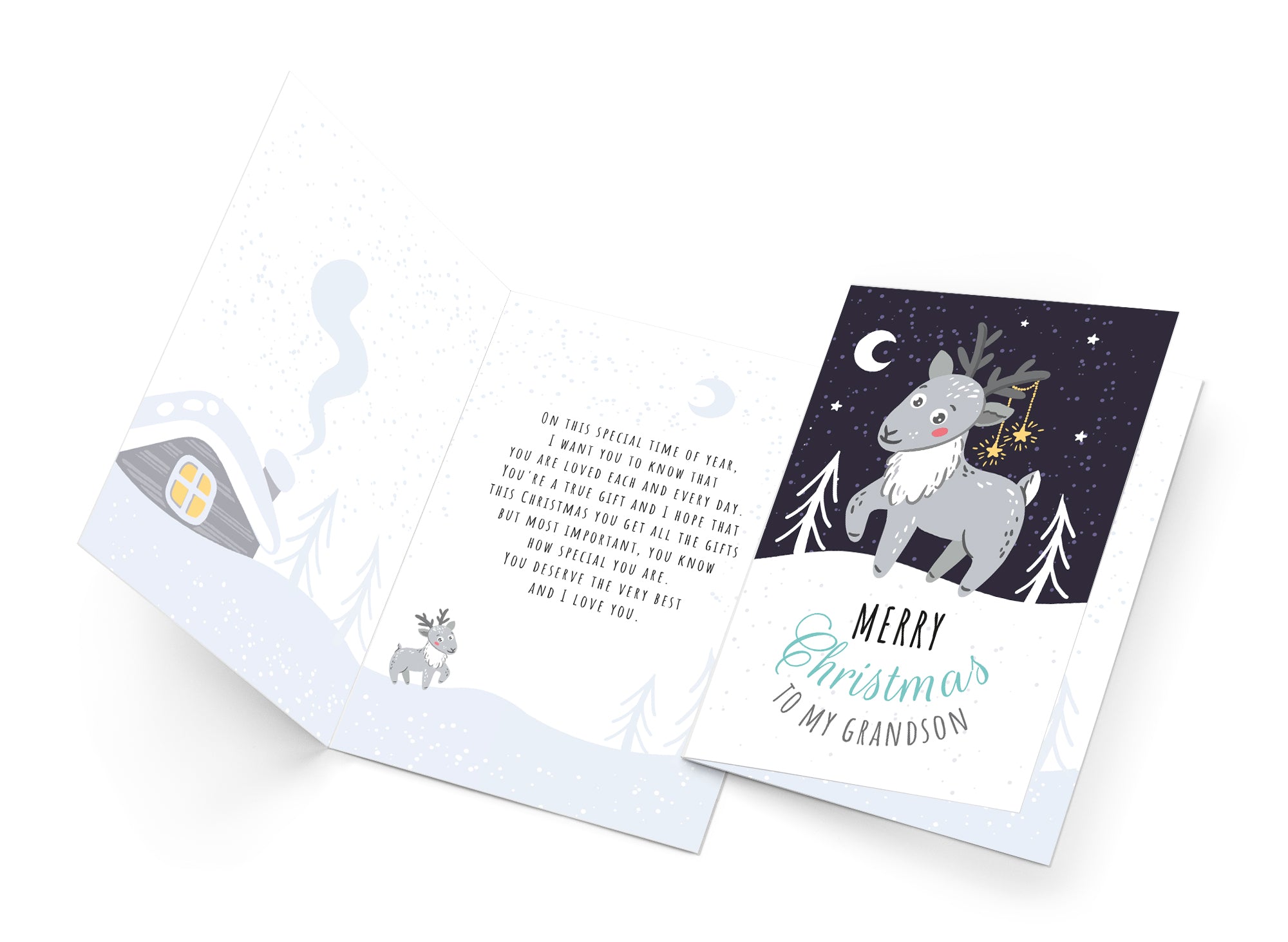 Christmas Card Grandson