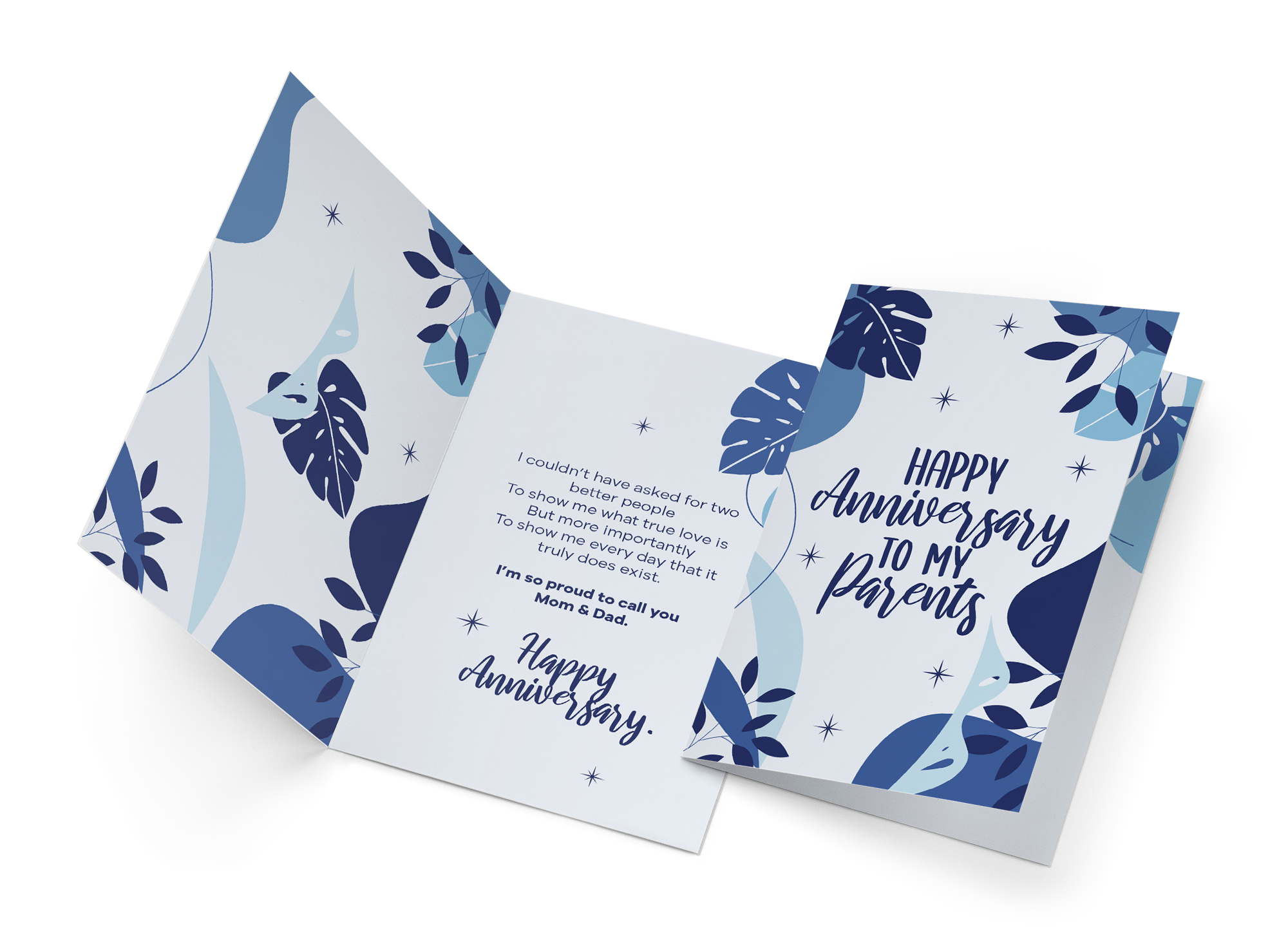 Anniversary Card Parents (Mom & Dad)