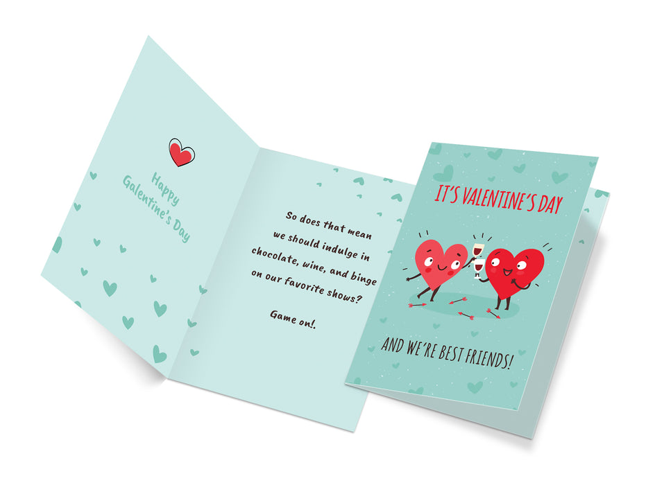Valentine's Day Card Friend (Galentine's Card)